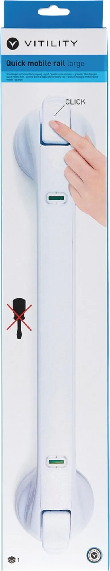 Vitility Ondersteuningsbalk Quick Mobile Rail Groot