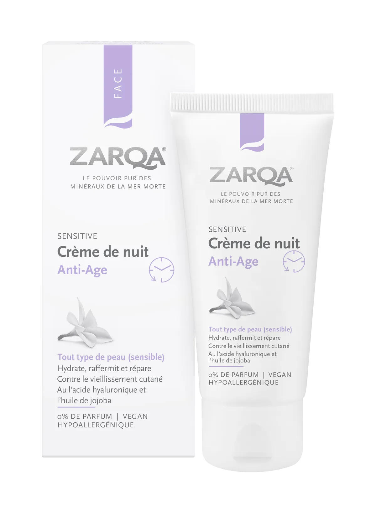 Zarqa Sensitive Anti-Age Nachtcrème 50 ml