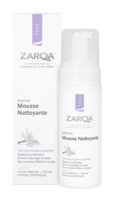 Zarqa Sensitive Mousse Démaquillante 150 ml