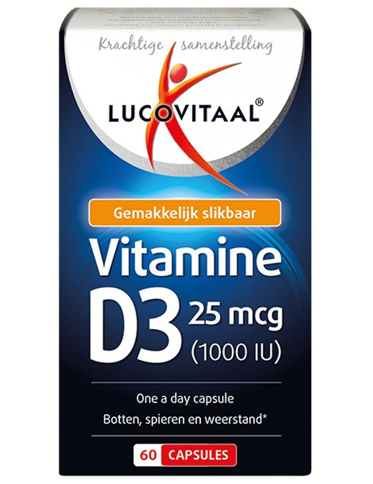 Lucovitaal Vitamine D3 1000 IE 60 Capsules