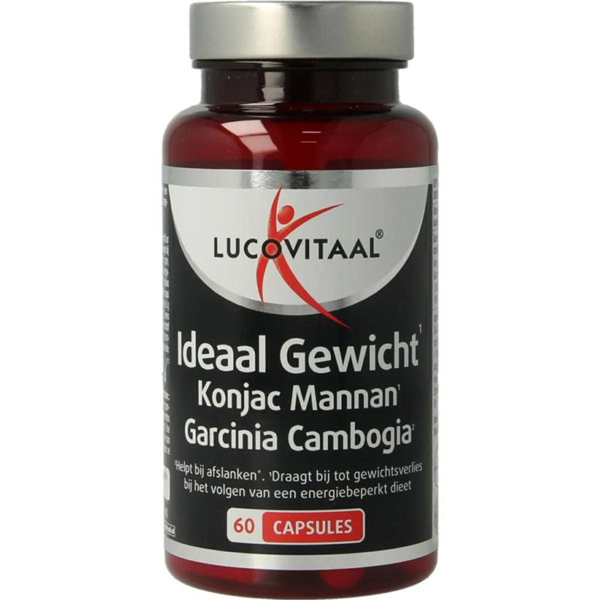 Lucovitaal Ideaal Gewicht met Konjac Mannan & Garcinia Cambogia 60 Capsules