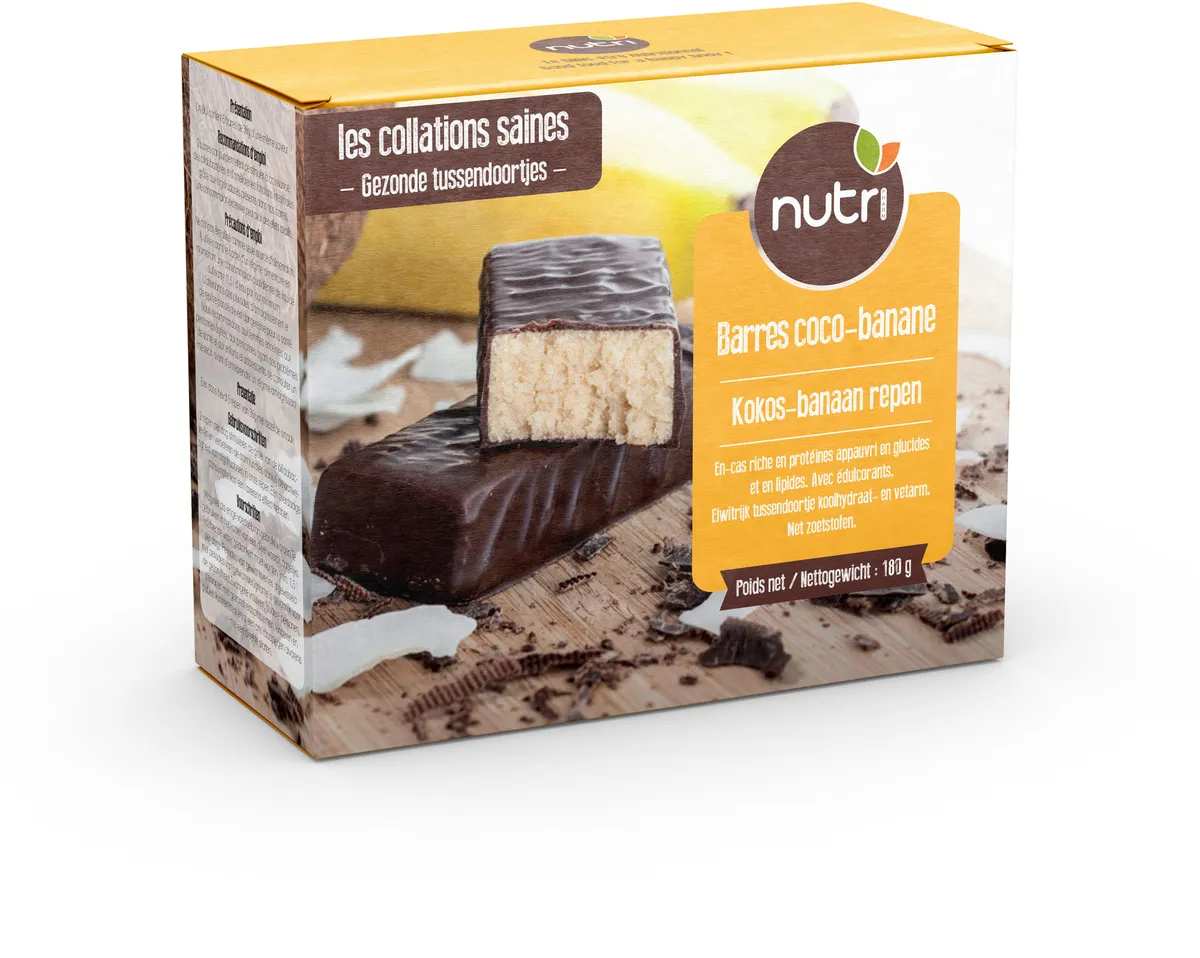 Nutripharm Barres Coco-Banane 5x36g