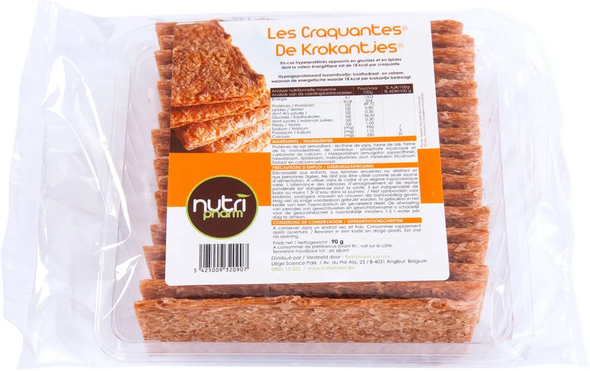 Nutripharm Craquantes 19x90g