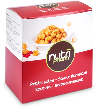 Nutripharm Petits Salés Barbecue 7 Sachets x30g