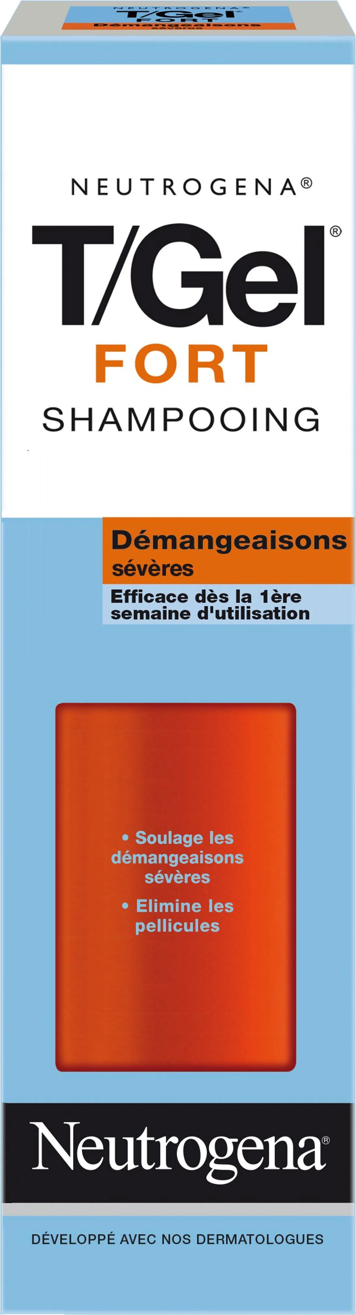 Neutrogena T/Gel Fort Démangeaisons Intenses 250 ml
