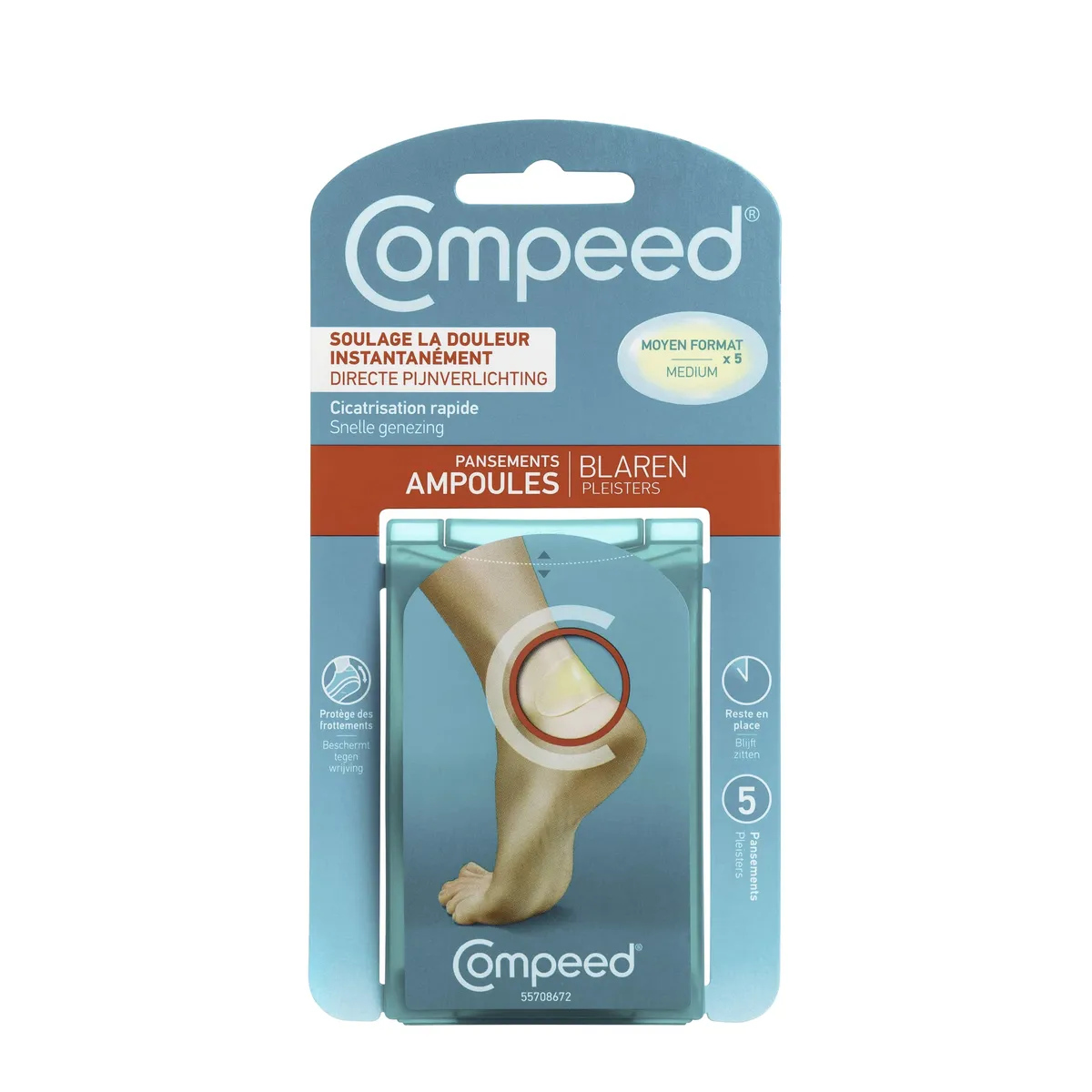 Compeed blarenpleister Medium 5