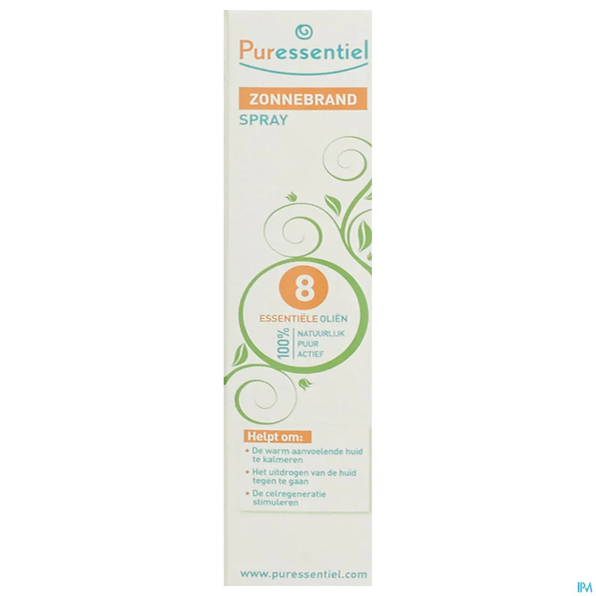 Puressentiel Zonnebrand Spray 8 Essentiële Oliën 75ml