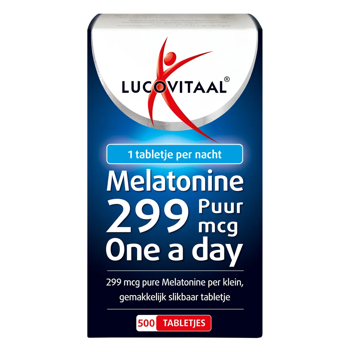 Lucovitaal Melatonine Puur 299 mcg 500 tabletten