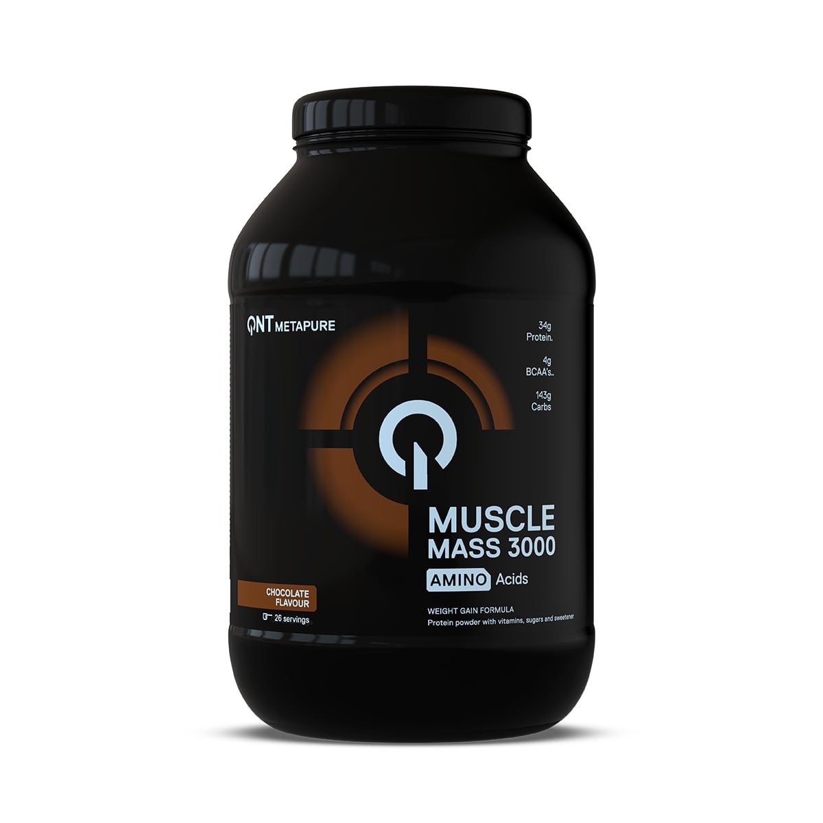QNT 3000 Muscle Mass Chocolate 1,3kg - QNT