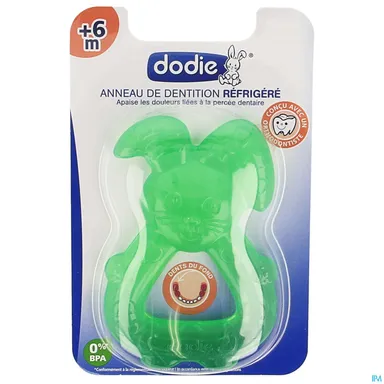 Dodie Gekoelde Bijtring Groen Konijn