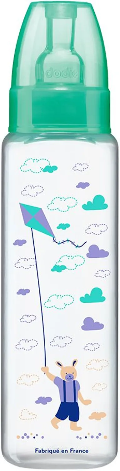 Dodie Mon Biberon Tétine Débit 2 (Vert Jeux) 330ml