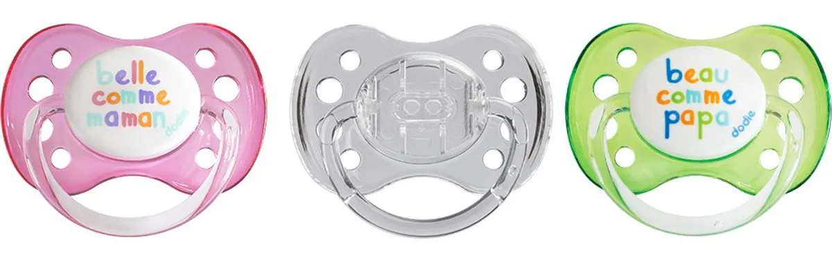 Dodie Anatomische Fopspeen Boodschap (van 0 tot 6 maanden)