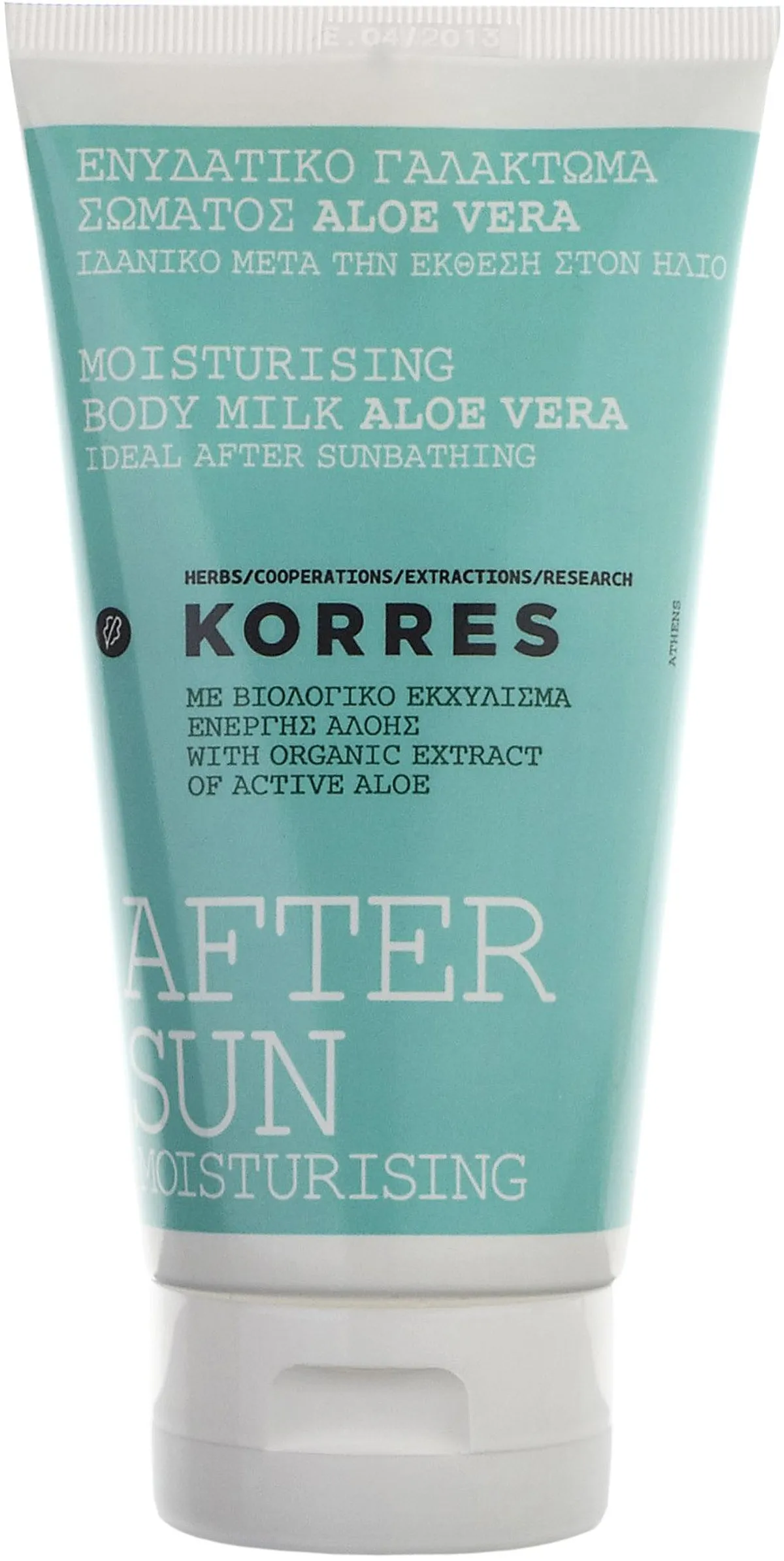 Korres KS Aftersun Lichaamsmelk Aloë Vera 150ml