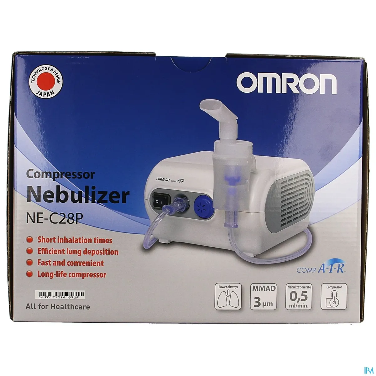 Omron NE-C28P Vernevelaar met Compressor