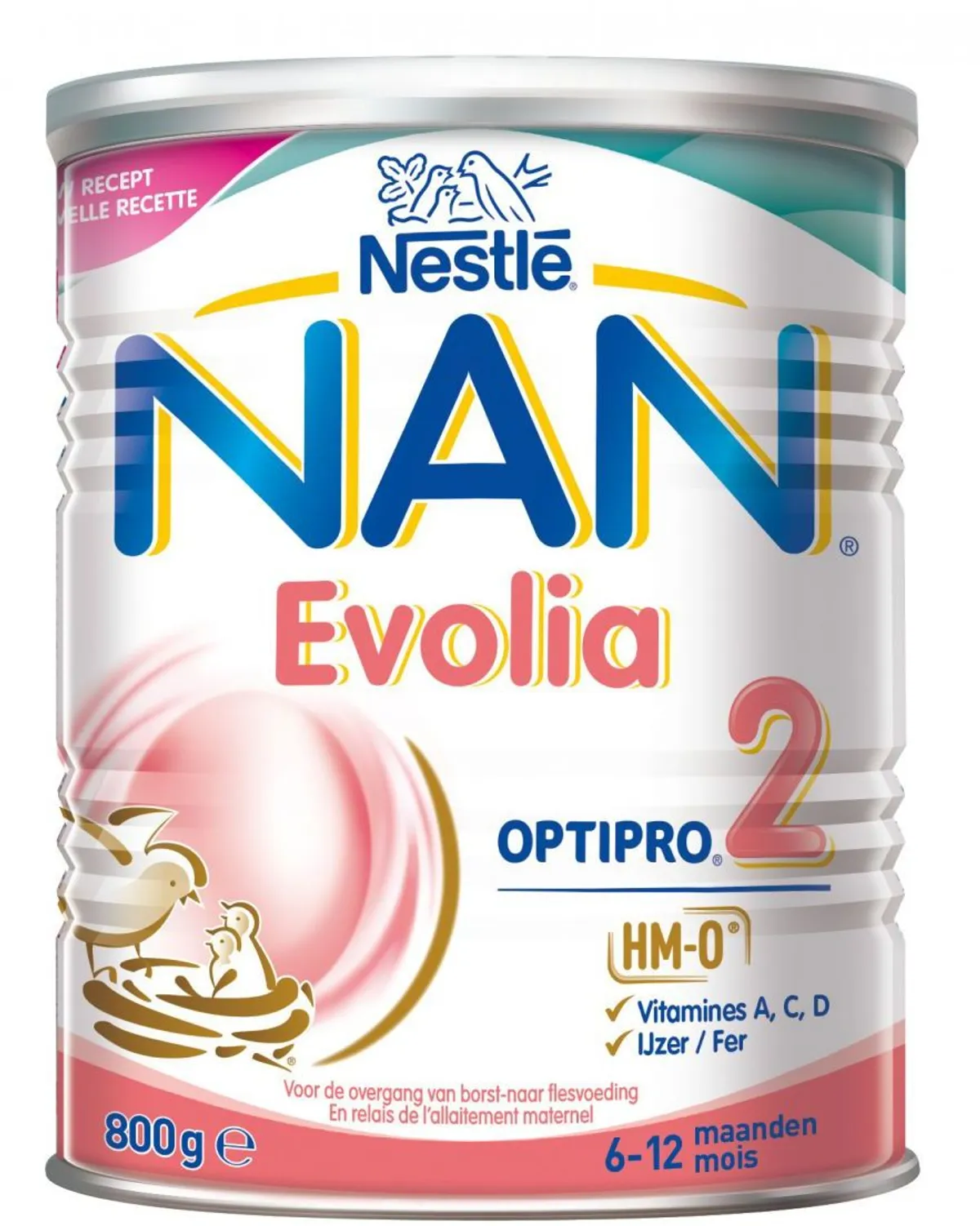 NAN OPTIPRO Evolia 2 Lait Poudre 800g
