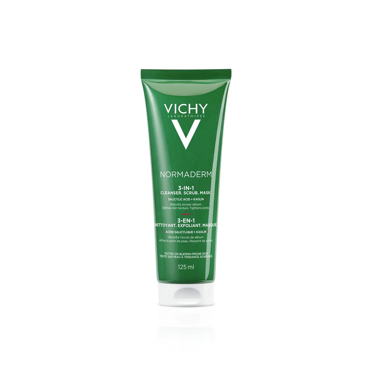 Vichy Normaderm Gel Nettoyant 3en1 125ml