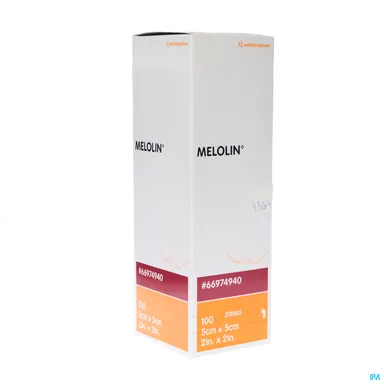 Melolin 100 Steriele Kompressen 5x5cm
