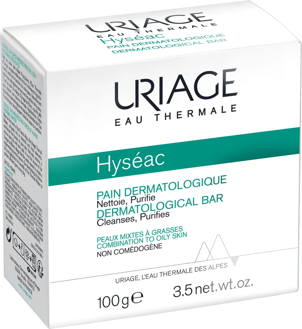 Uriage Hyséac Pain Dermatologique 100g