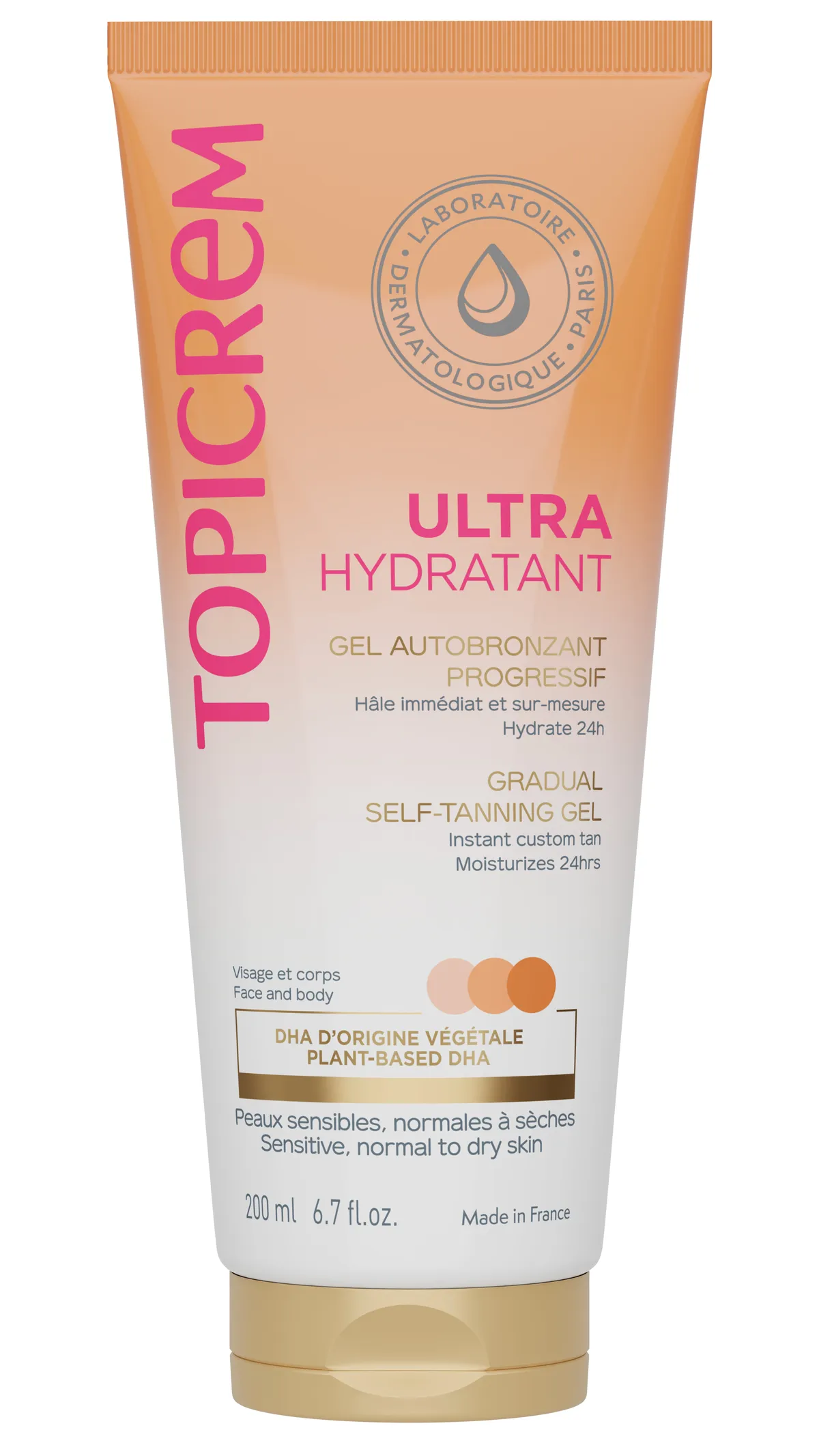 Topicrem Ultra-Hydratant Gel Autobronzant Progressif 200ml