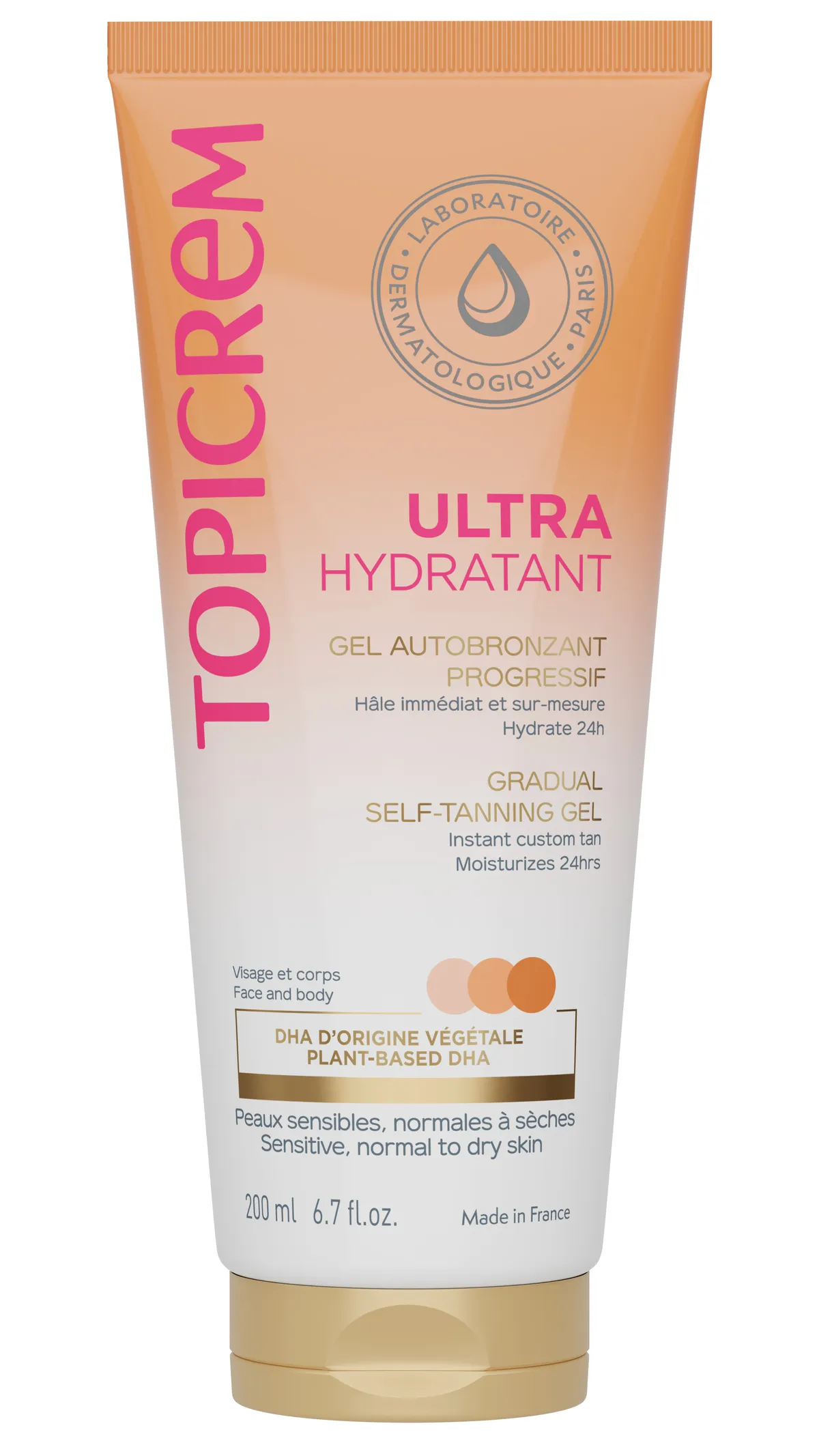 Topicrem Ultra-Hydratant Gel Autobronzant Progressif 200ml