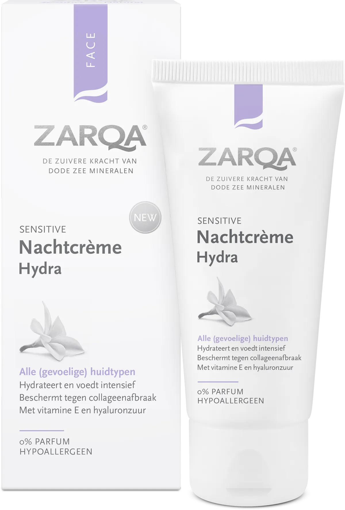 Zarqa Sensitive Nachtcrème Hydra 50 ml
