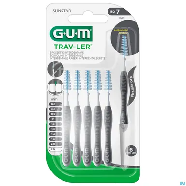 GUM Trav-Ler 2.6 mm 6pcs Blister