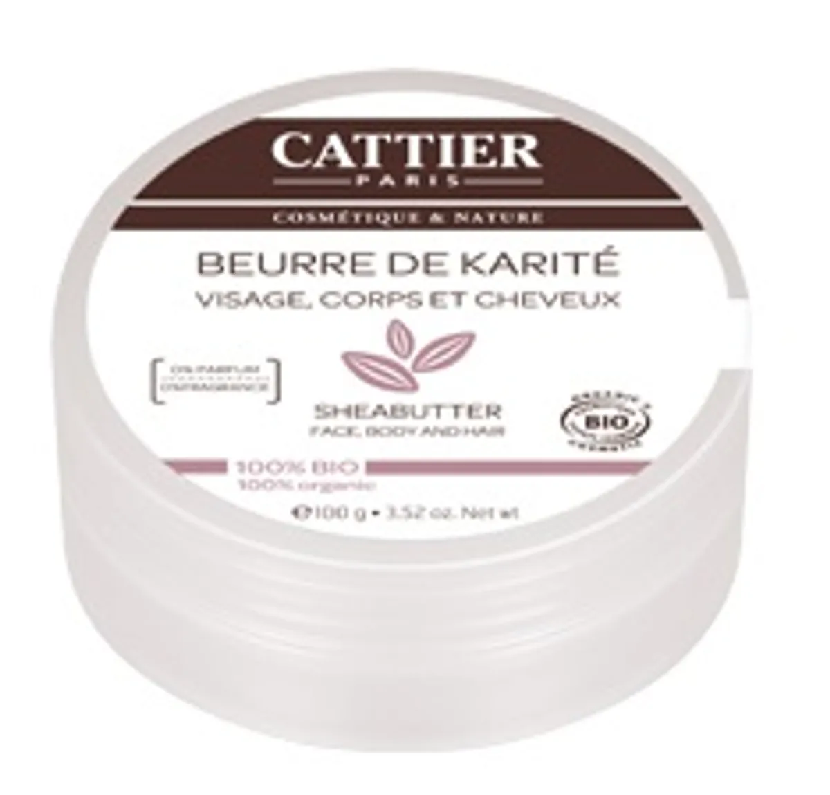Cattier Sheaboter Bio Doos 100g