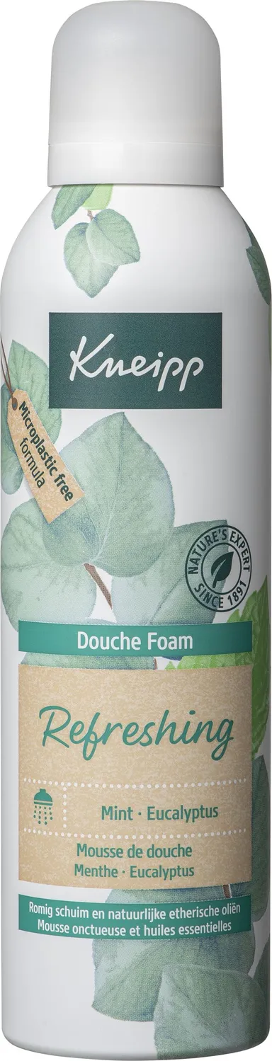 Kneipp Mousse Douche Menthe Eucalyptus 200ml
