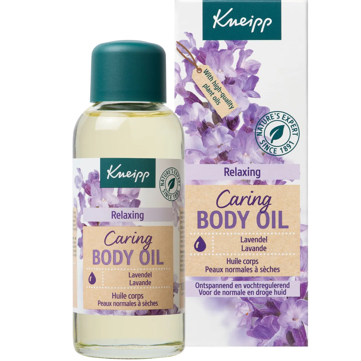 Kneipp Huile Corps Pure Détente Lavande 100ml