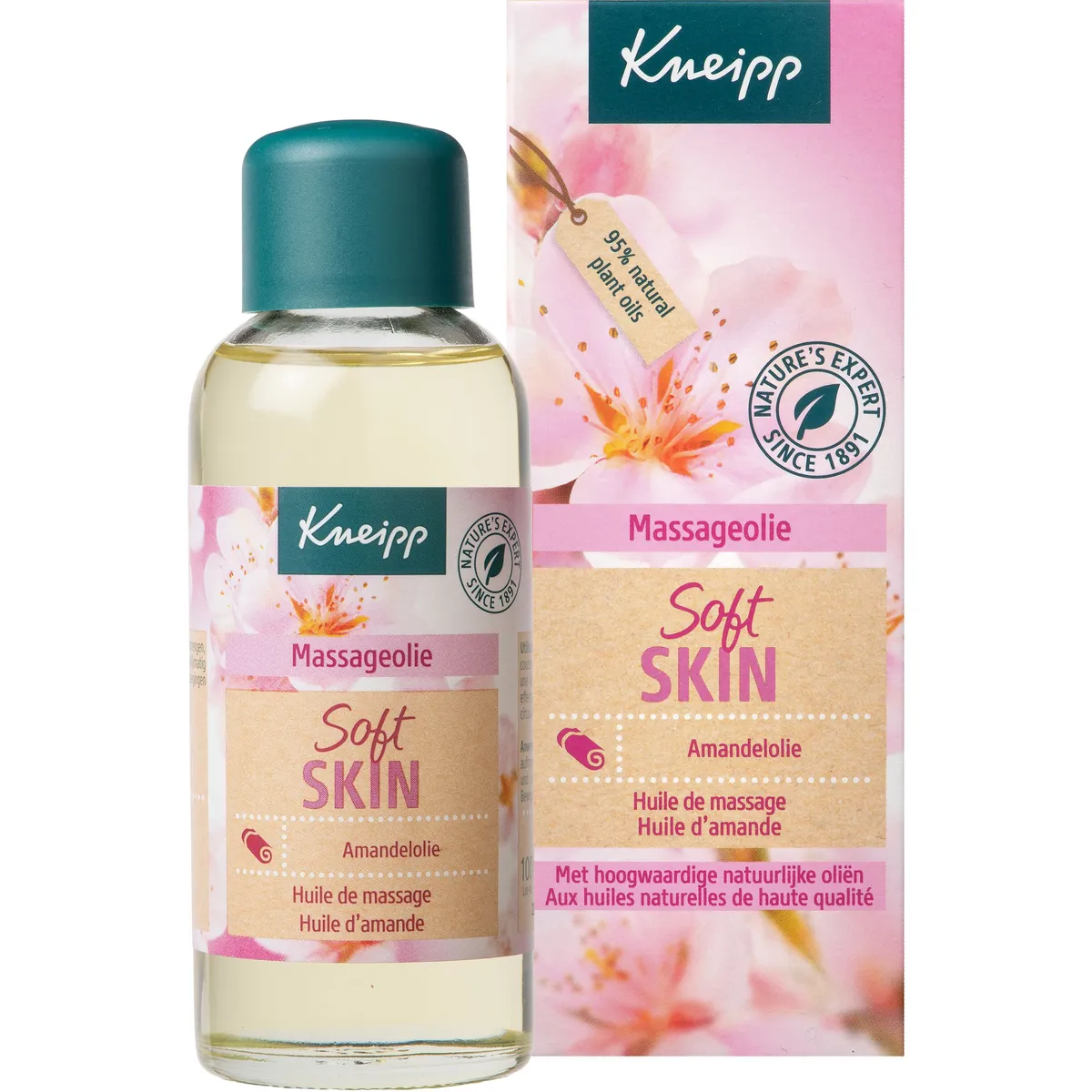 Kneipp Huile Massage Amande 100ml