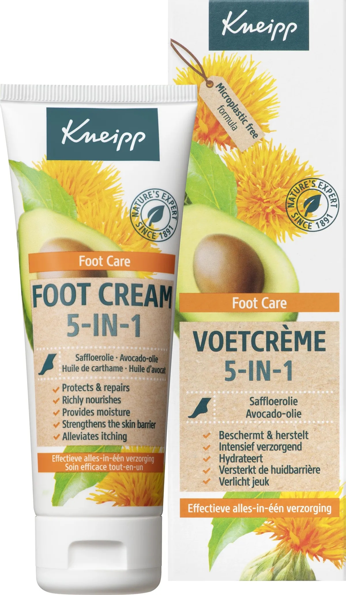 Kneipp Creme Pieds 5en1 75ml