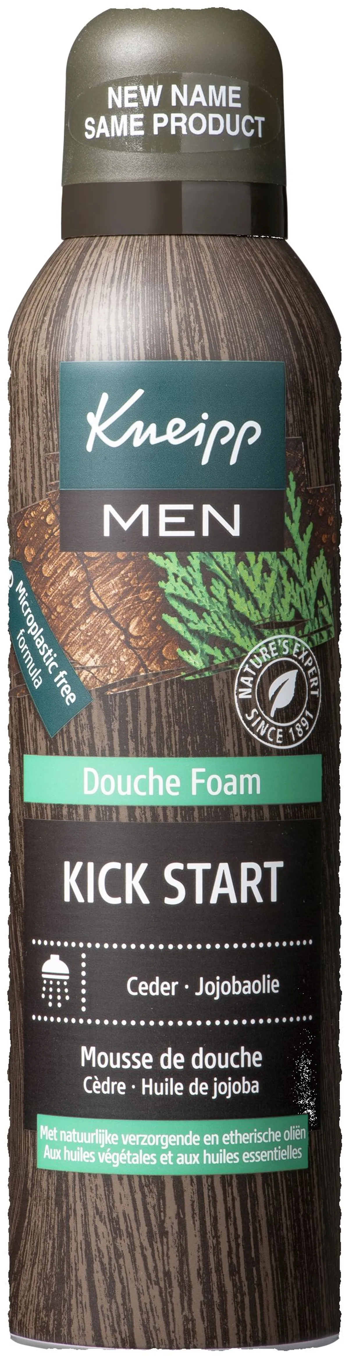 KNEIPP mousse de douche men kick start 200ML