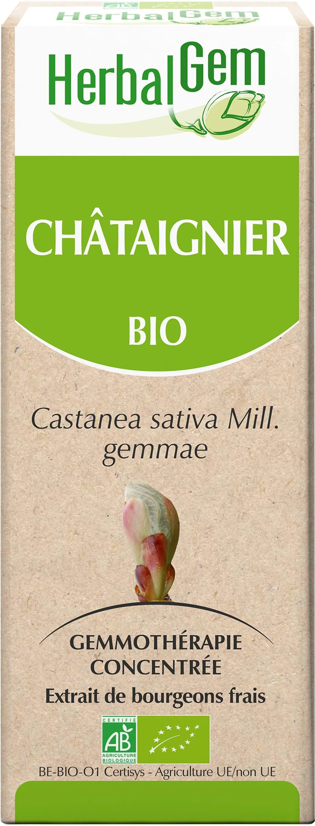 Herbalgem Chataignier Macérat 15ml