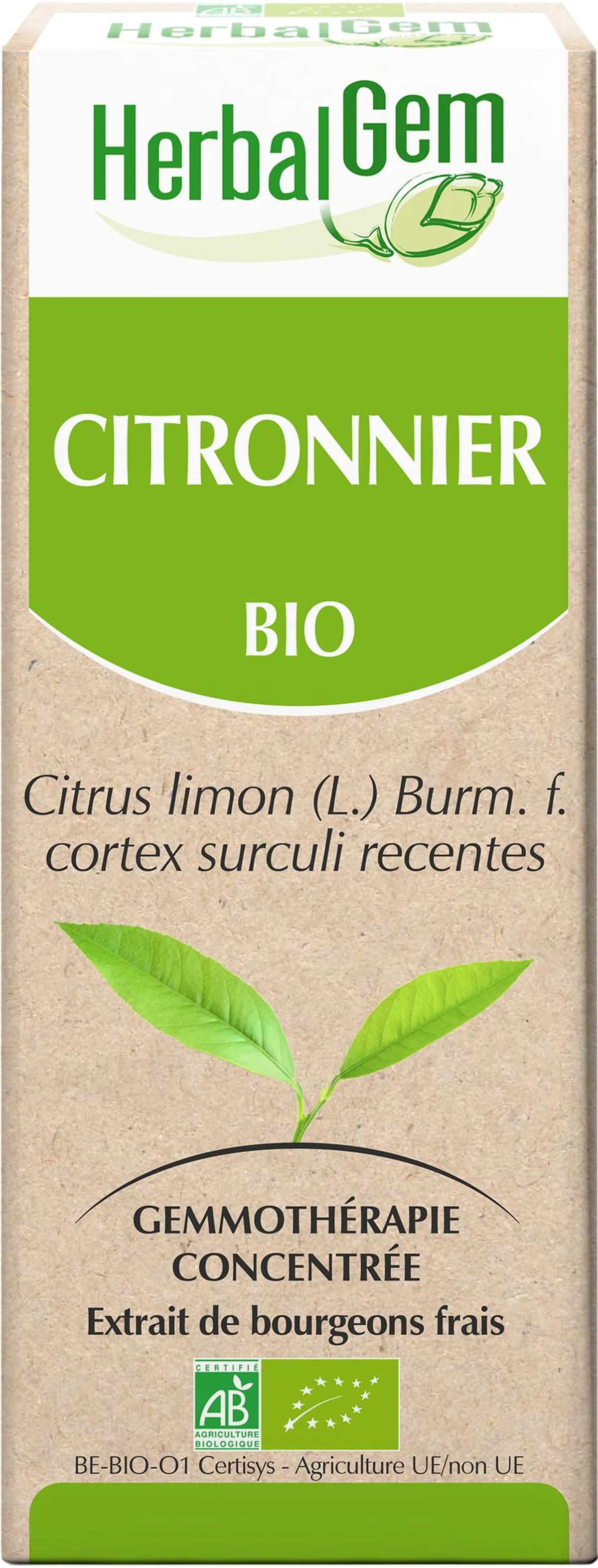 Herbalgem Citronnier Macérat 15ml