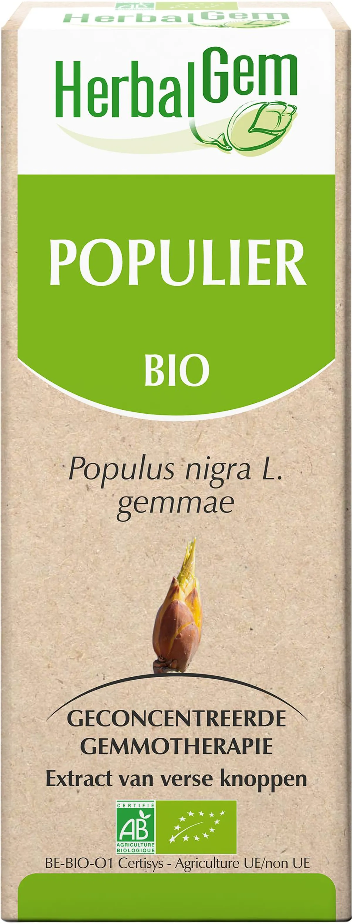 Herbalgem Populier Maceraat 15ml