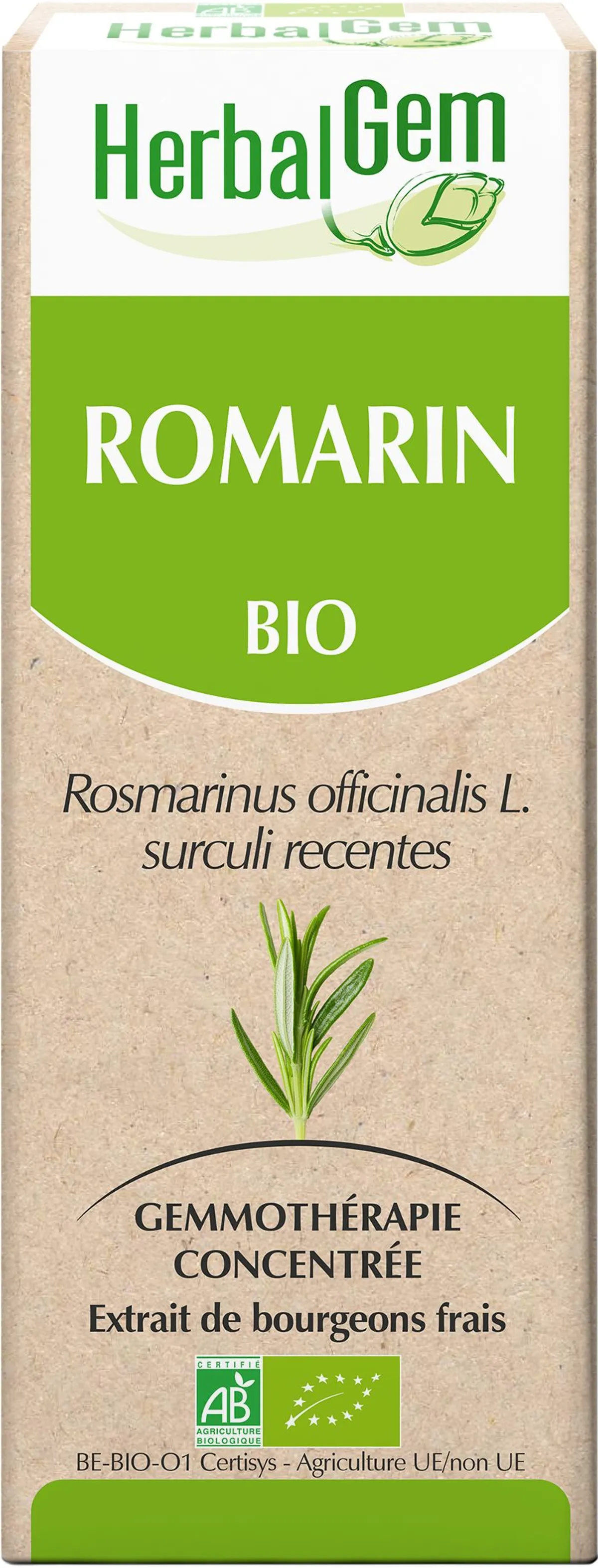 Herbalgem Romarin Macérat 15ml