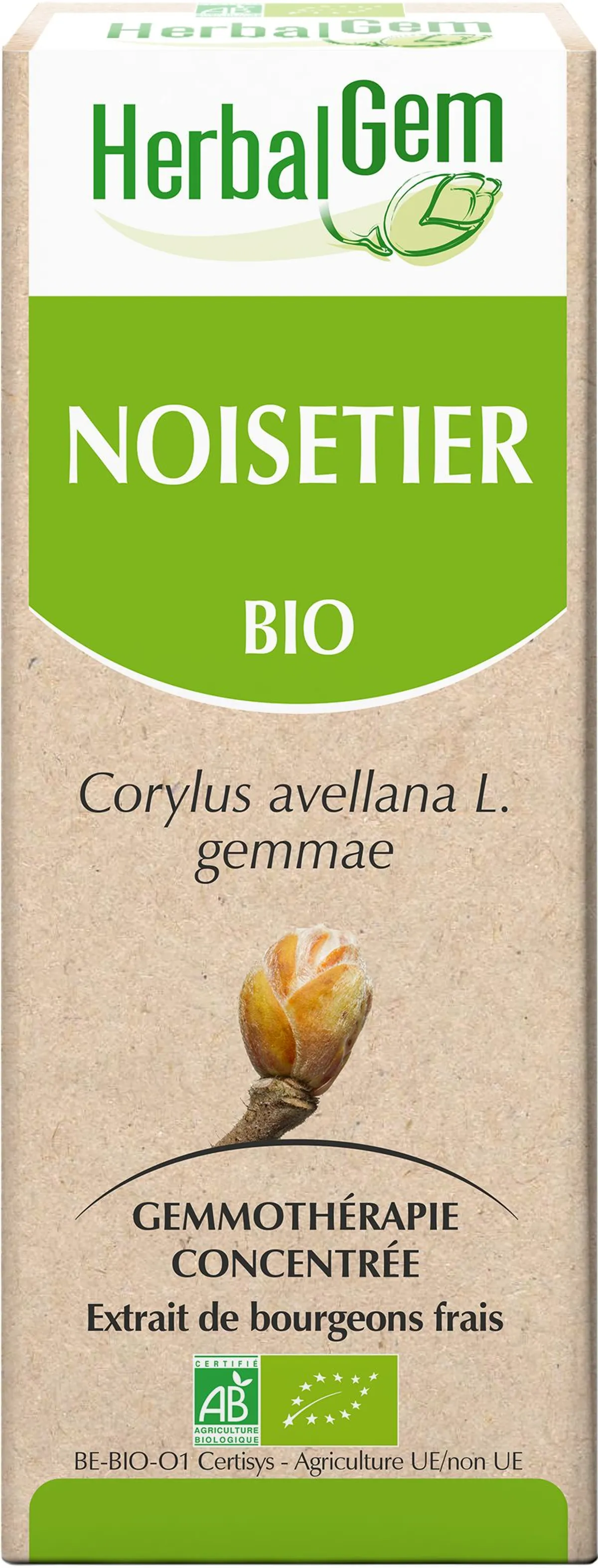 Herbalgem Noisetier Macérat 15ml