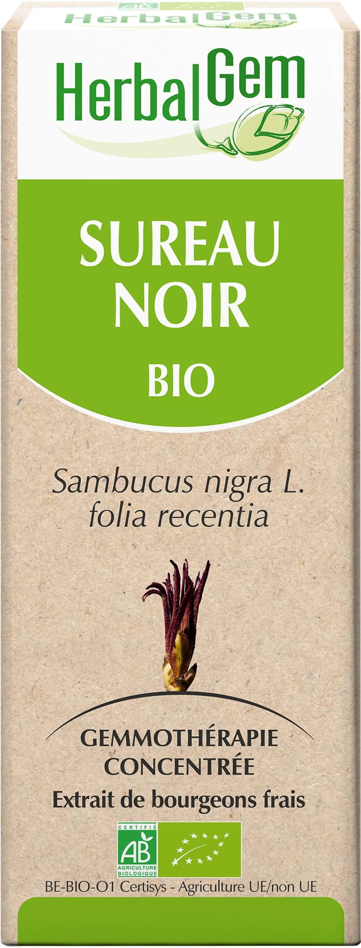 Herbalgem Sureau Noir Macérat 15ml