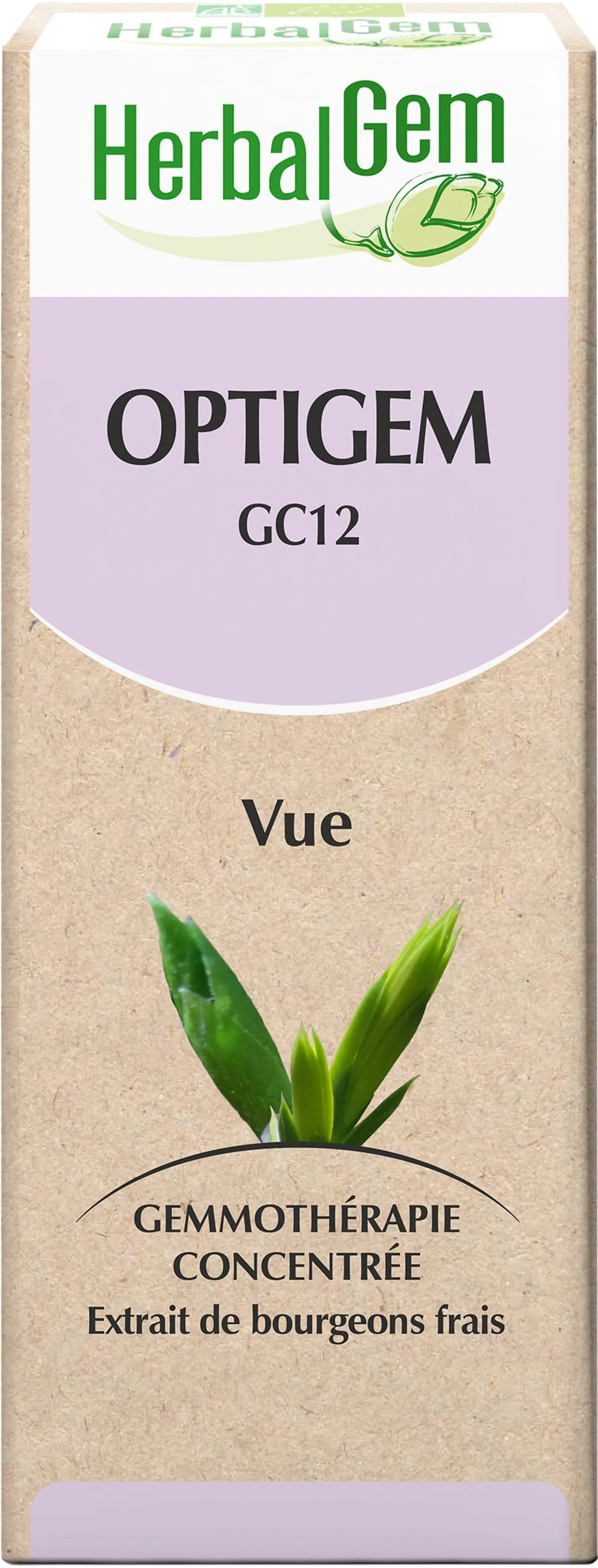 Herbalgem Optigem Complexe Vue Gouttes 15ml