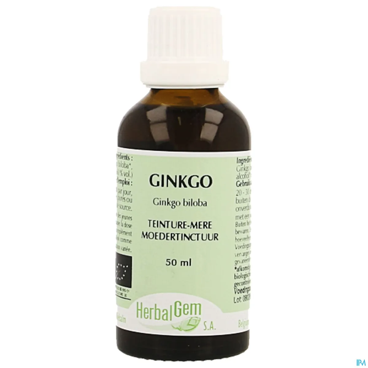 Herbalgem Ginkgo Teinture Mere (TM) 50ml