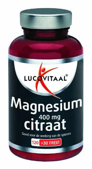 Lucovitaal Magnesiumcitraat 400 mg 150 Tabletten