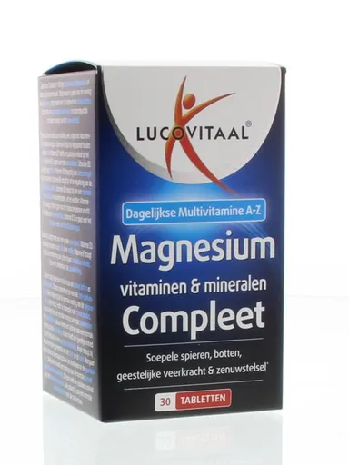Lucovitaal Magnesium Vitaminen & Mineralen Compleet 30 Tabletten