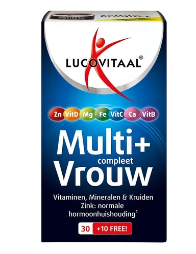 Lucovitaal Multi+ Vrouw 40 Tabletten