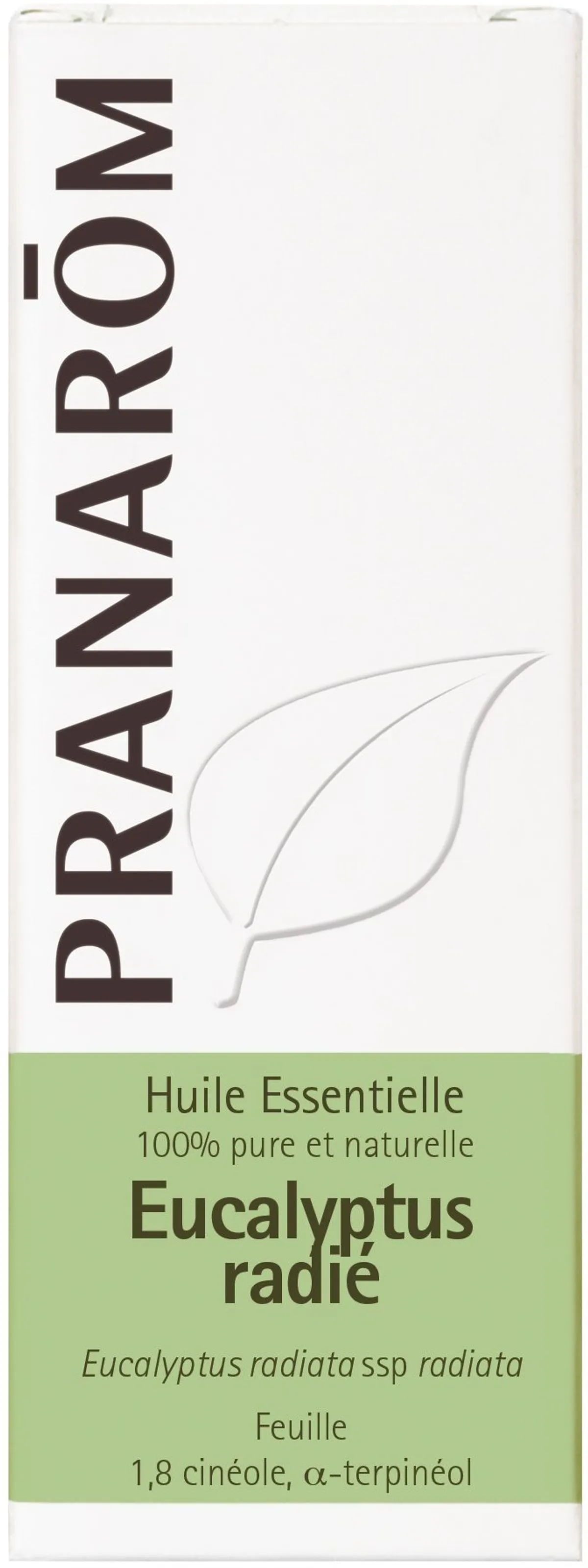 Pranarôm Eucalyptus Radié Huile Essentielle 10ml