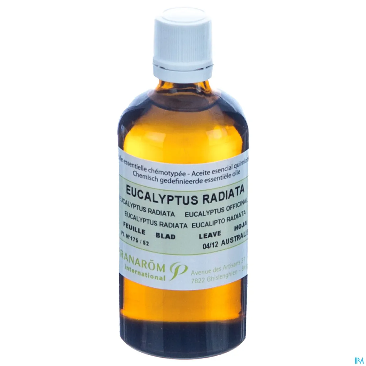 Pranarôm Eucalyptus Radié Huile Essentielle 100ml