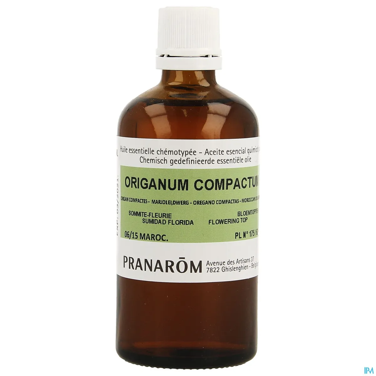 Pranarôm Huile Essentiel Origan Inflorescences 100ml