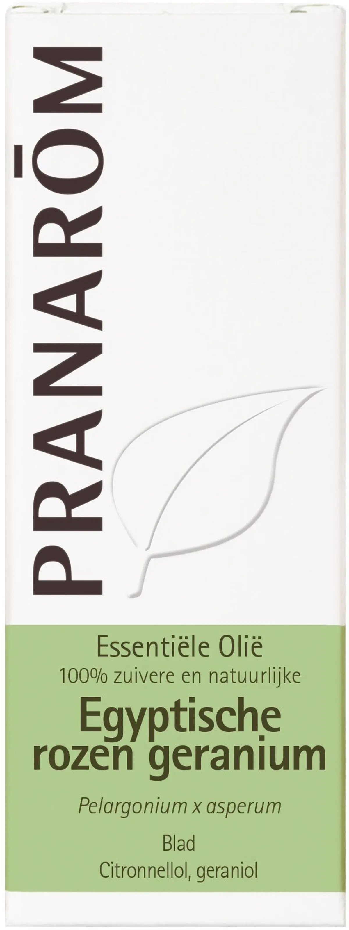 Pranarôm Egyptische Rozen Geranium Essentiële Olië 10ml