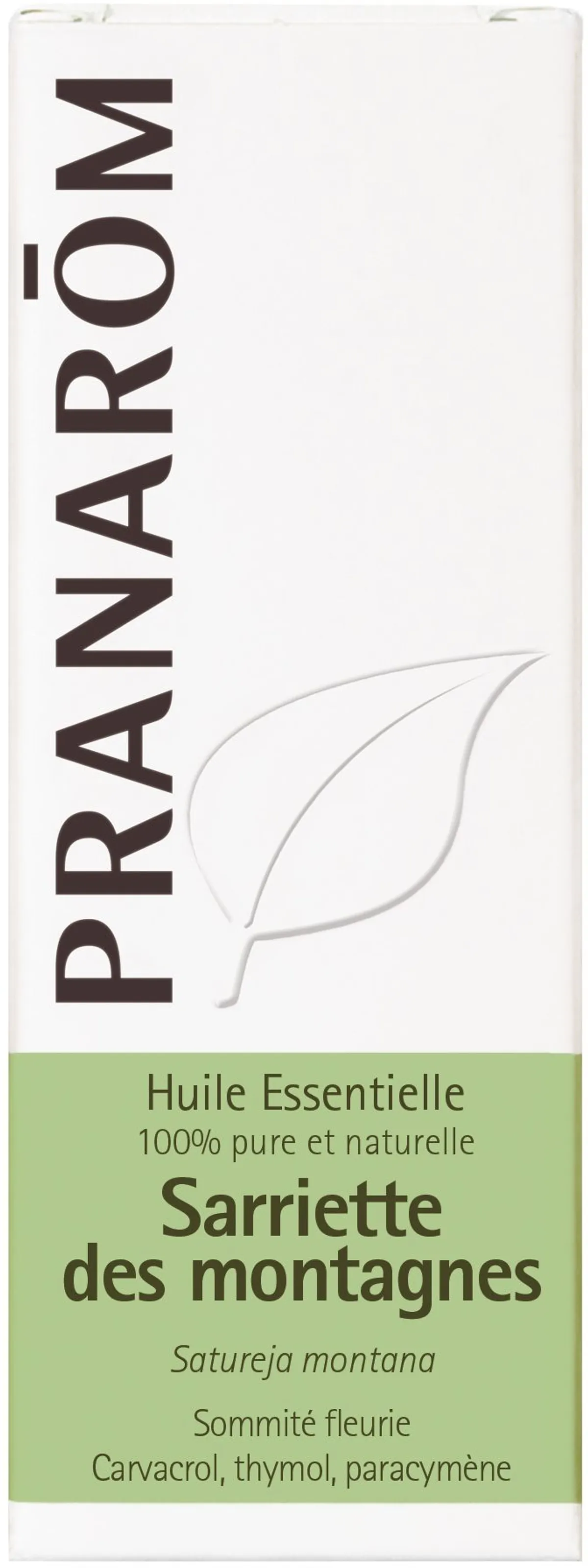 Pranarôm Sarriette des Montagnes Huile Essentielle 5ml