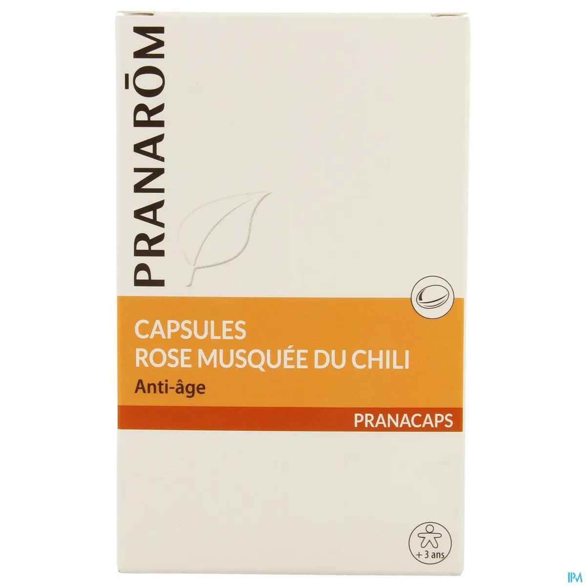 Pranarôm Pranacaps Rose Musquée du Chili 40 Capsules