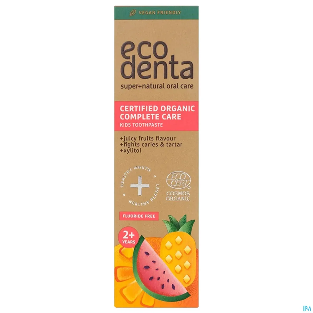 ECO DENTA FRUITTANDPASTA KIND ALOE VERA&XYL. 75ML